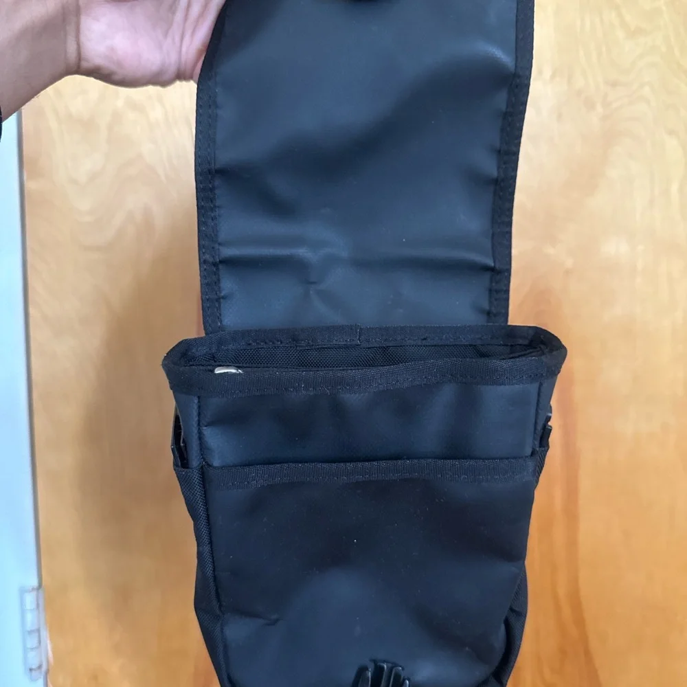 The North Face Black Mini Messenger Crossbody Bag